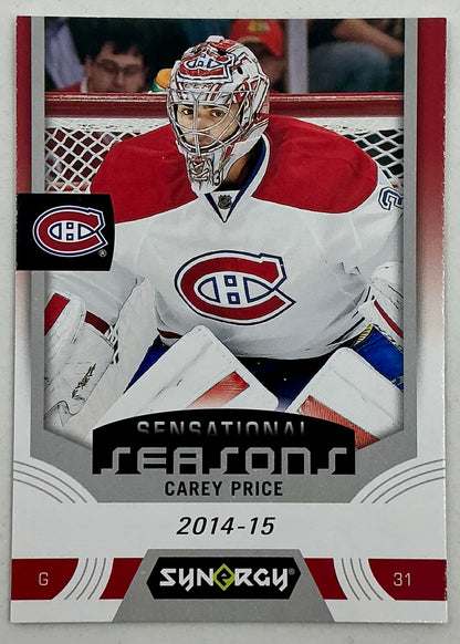 2019-2020 UD Sensational Seasons Carey Price #SS-9