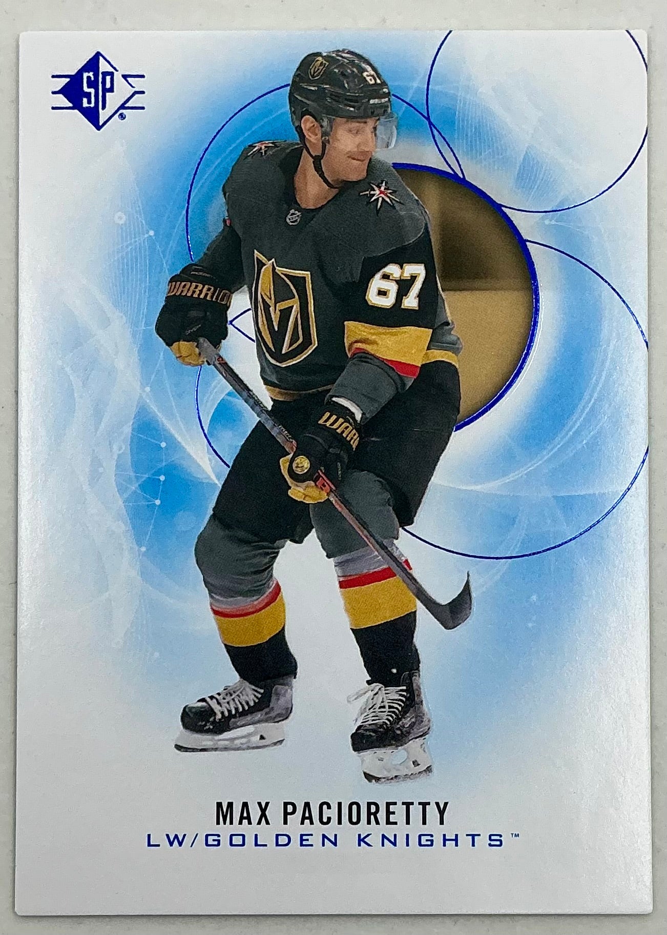 2020-2021 SP Authentic Max Pacioretty #7 [Blue]