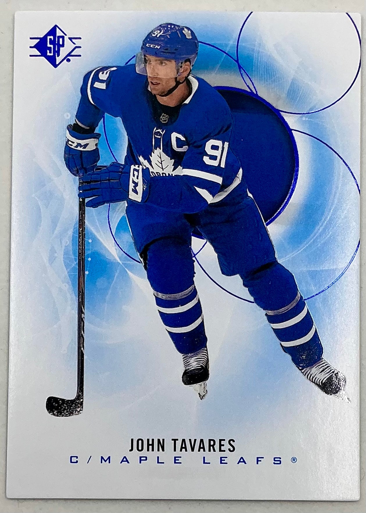 2020-2021 SP Authentic John Tavares #22 [Blue]