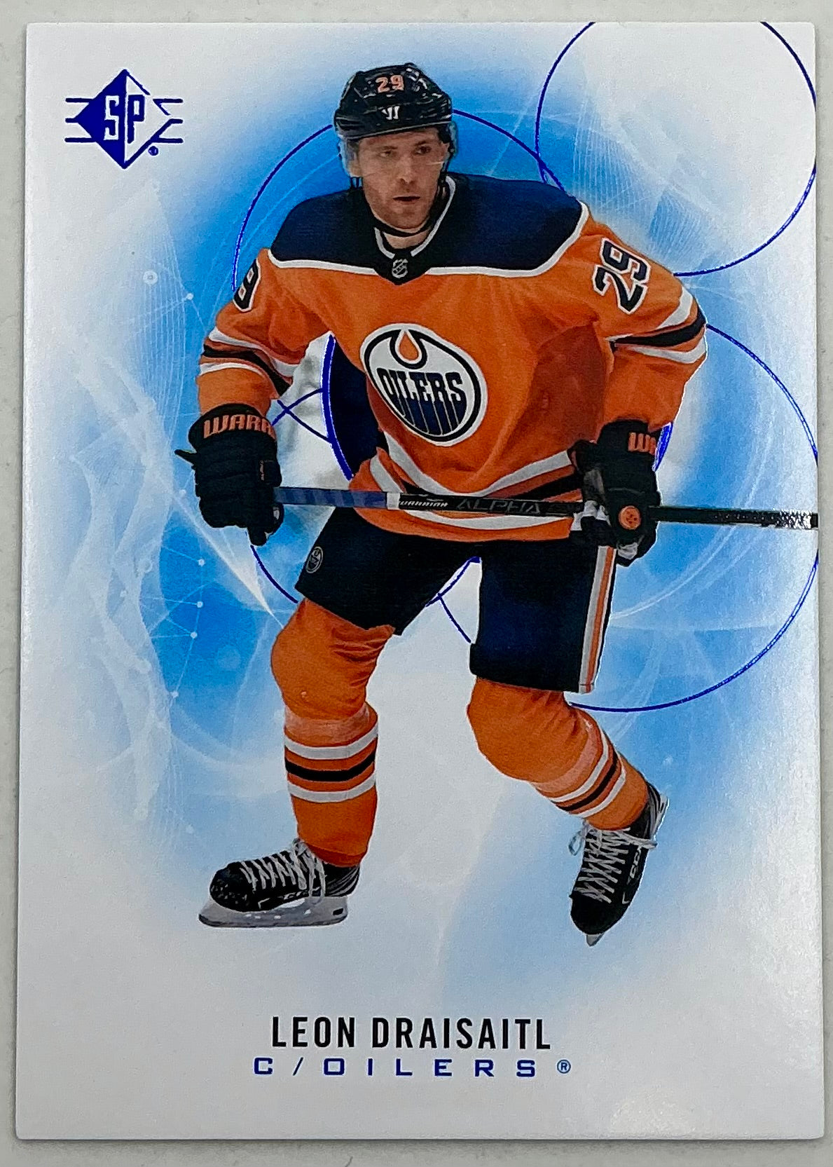 2020-2021 SP Authentic Leon Draisaitl #33 [Blue]