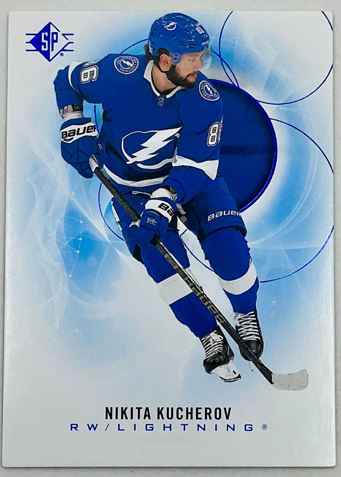 2020-2021 SP Authentic Nikita Kucherov #56 [Blue]