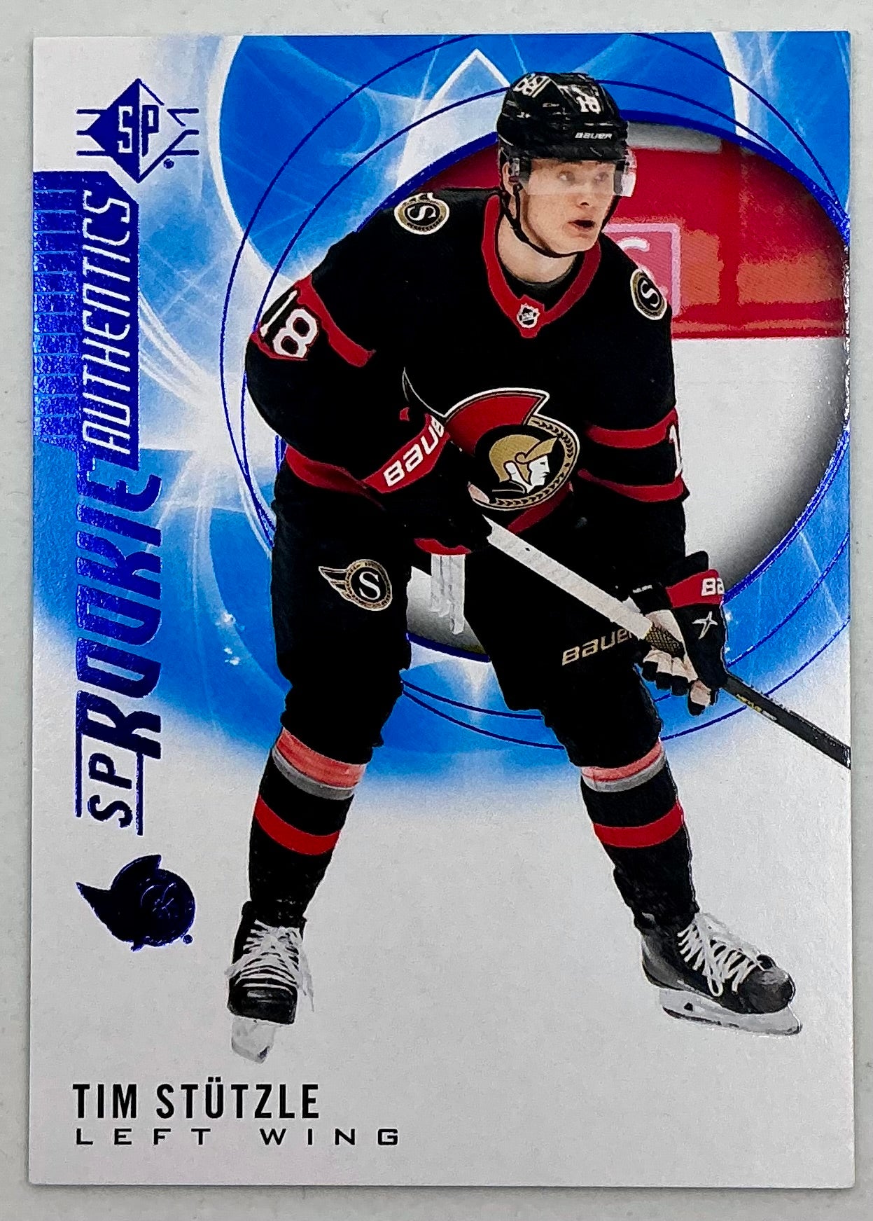 2020-2021 SP Rookie Authentic Tim Stützle #112 [Blue]