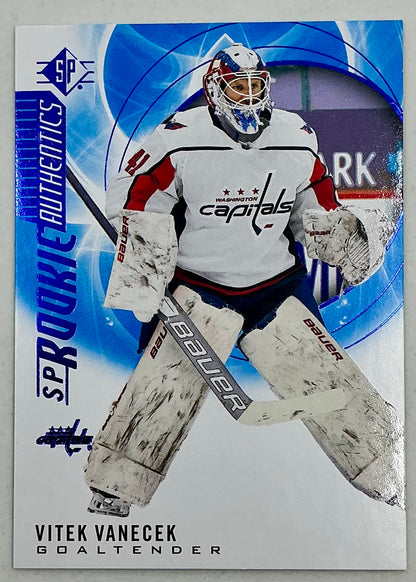 2020-2021 SP Rookie Authentic Vitek Vanecek #138 [Blue]