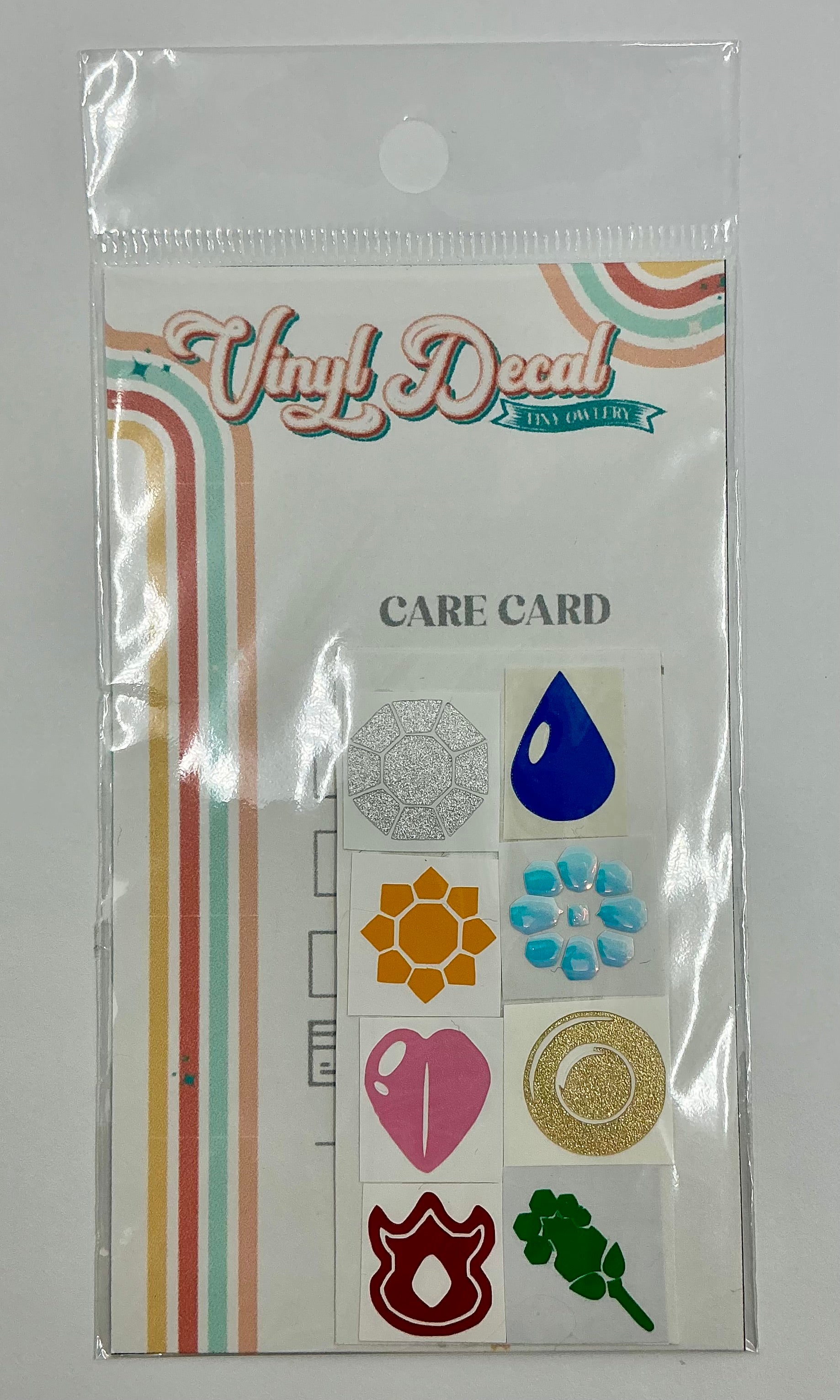 Gym Badges Vinyl Decal