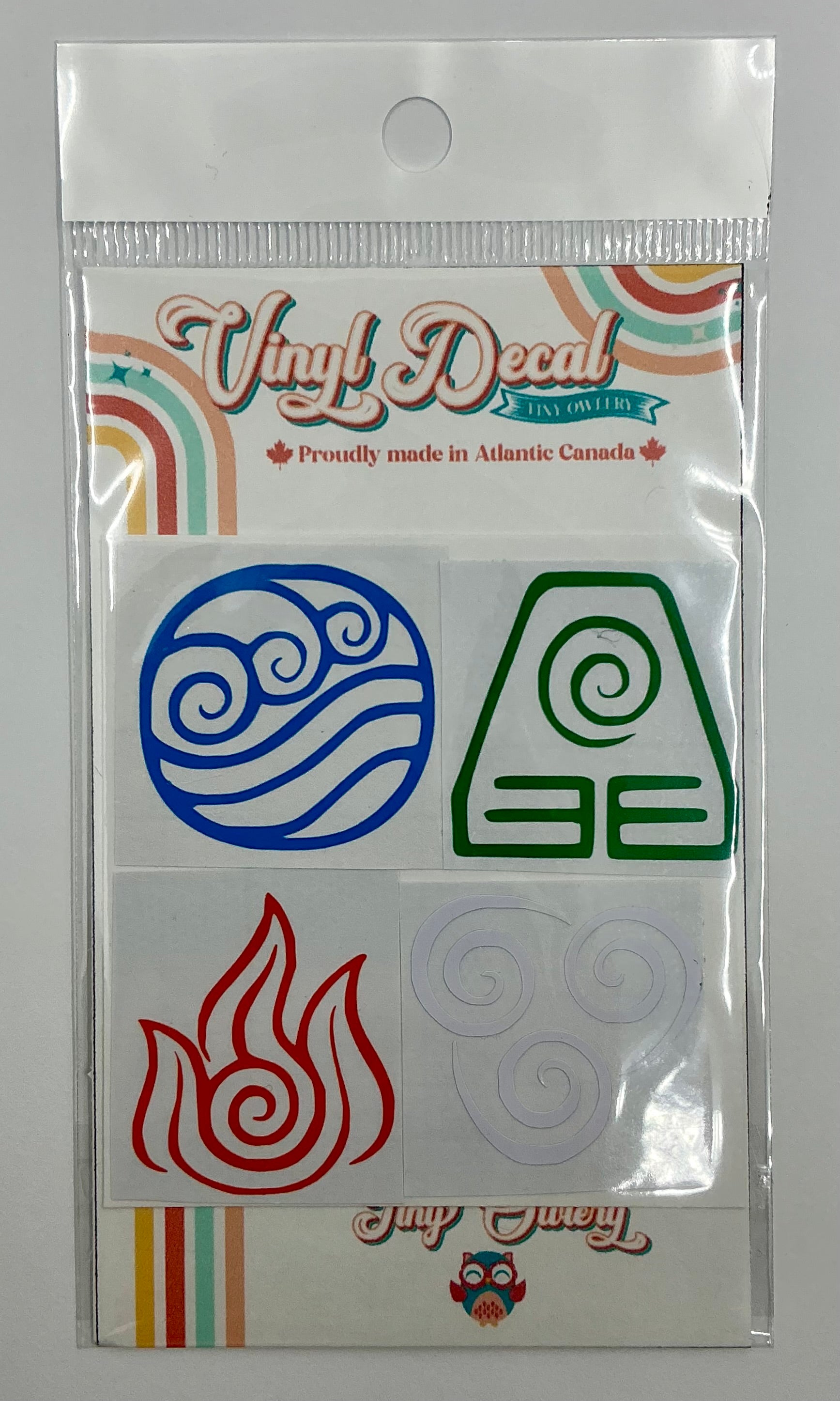 Four Elements Vinyl Decal