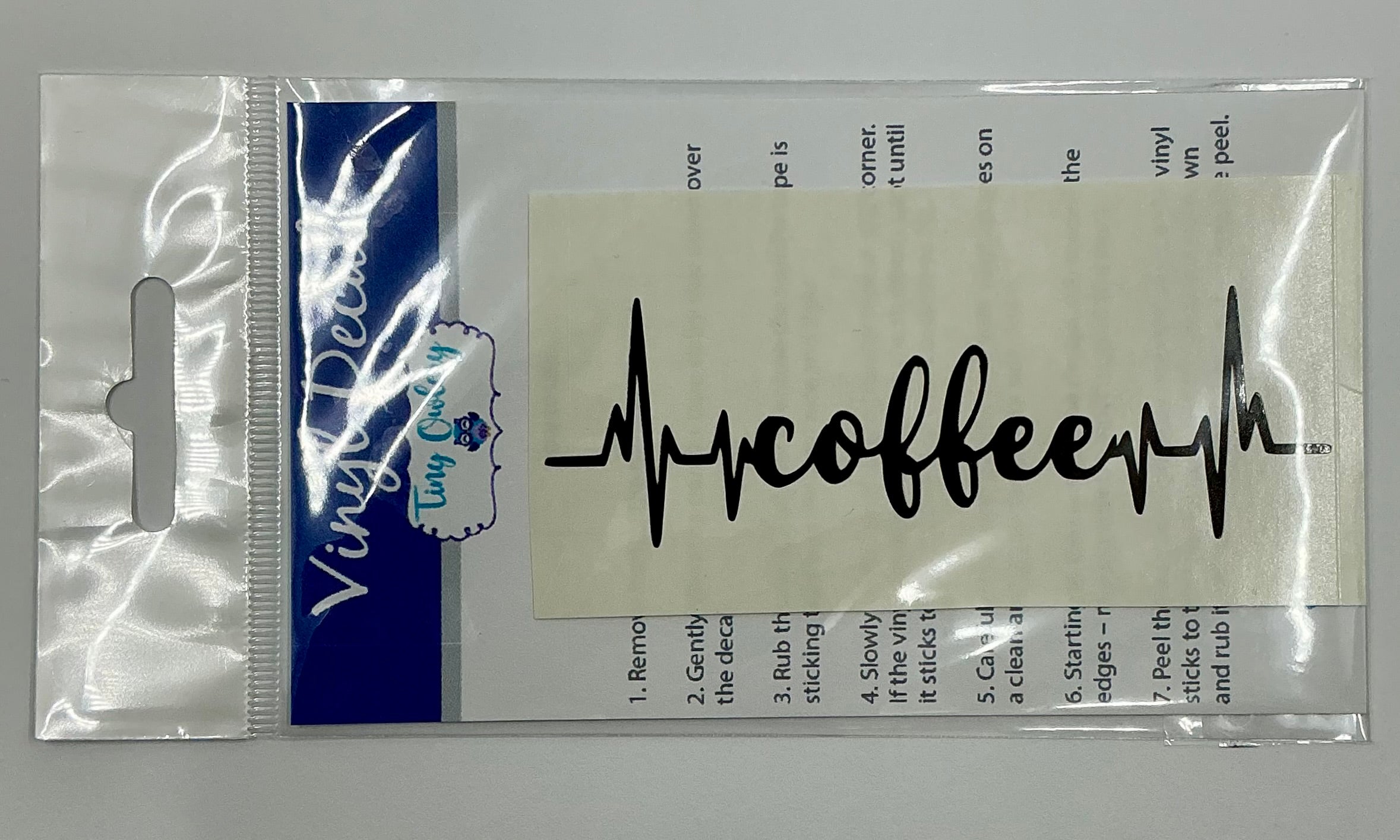 Coffee Vinyl Decal
