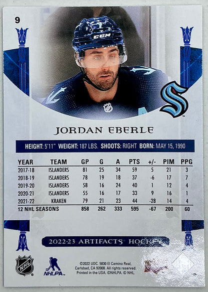 2022-2023 UD Artifacts Jordan Eberle #9