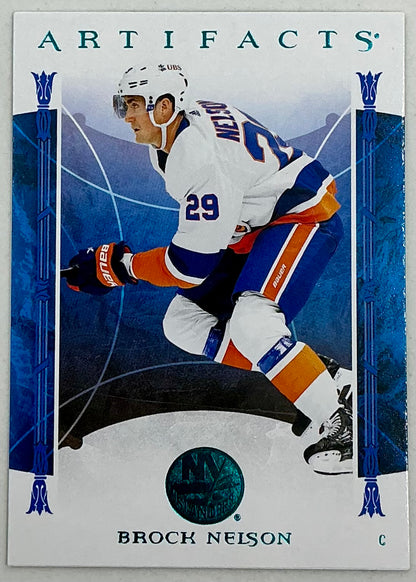 2022-2023 UD Artifacts Brock Nelson #32 [Turquoise]