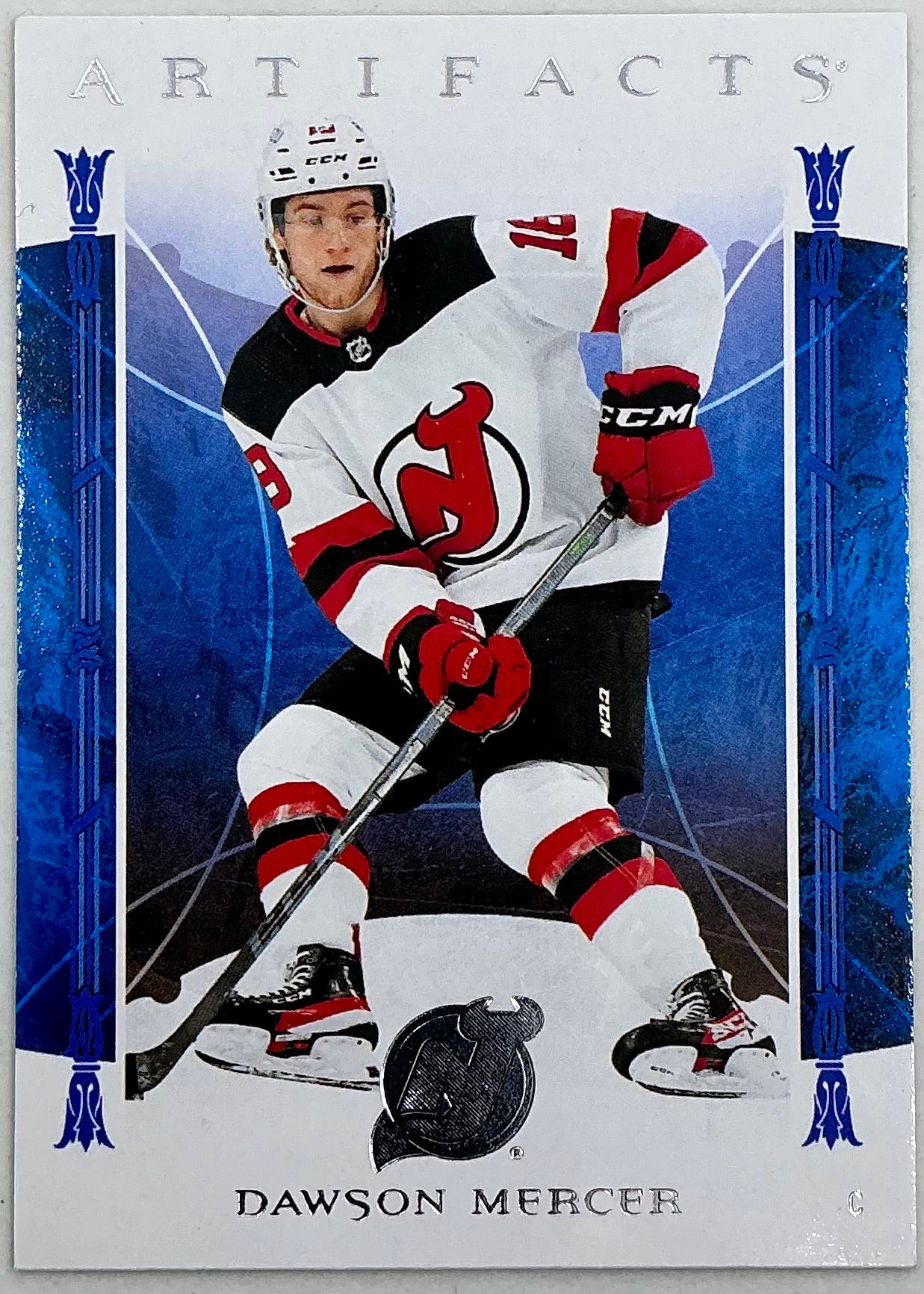 2022-2023 UD Artifacts Dawson Mercer #54