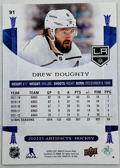 2022-2023 UD Artifacts Drew Doughty #91
