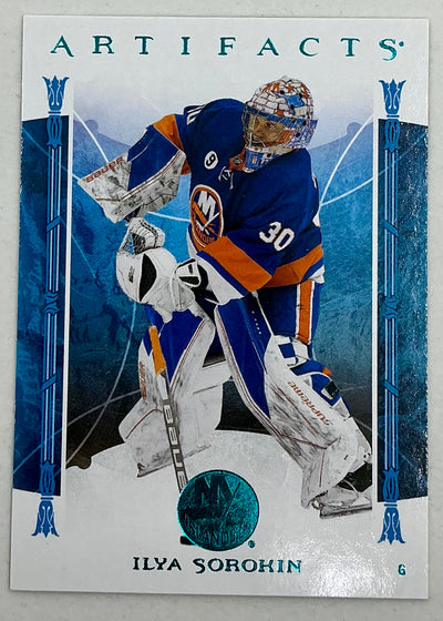 2022-2023 UD Artifacts Ilya Sorokin #147 [Turquoise]