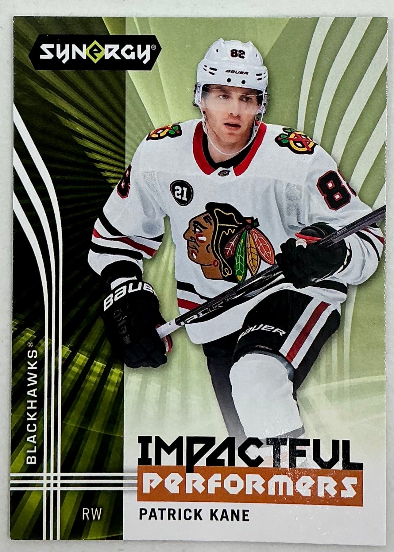 2019-2020 UD Impactful Performers Patrick Kane #IP-6