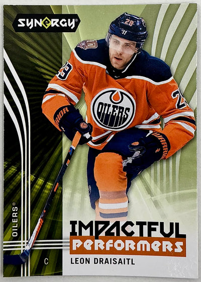 2019-2020 UD Impactful Performers Leon Draisaitl #IP-7