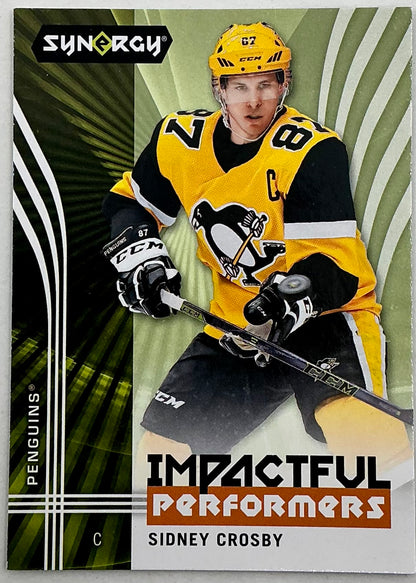 2019-2020 UD Impactful Performers Sidney Crosby #IP-10