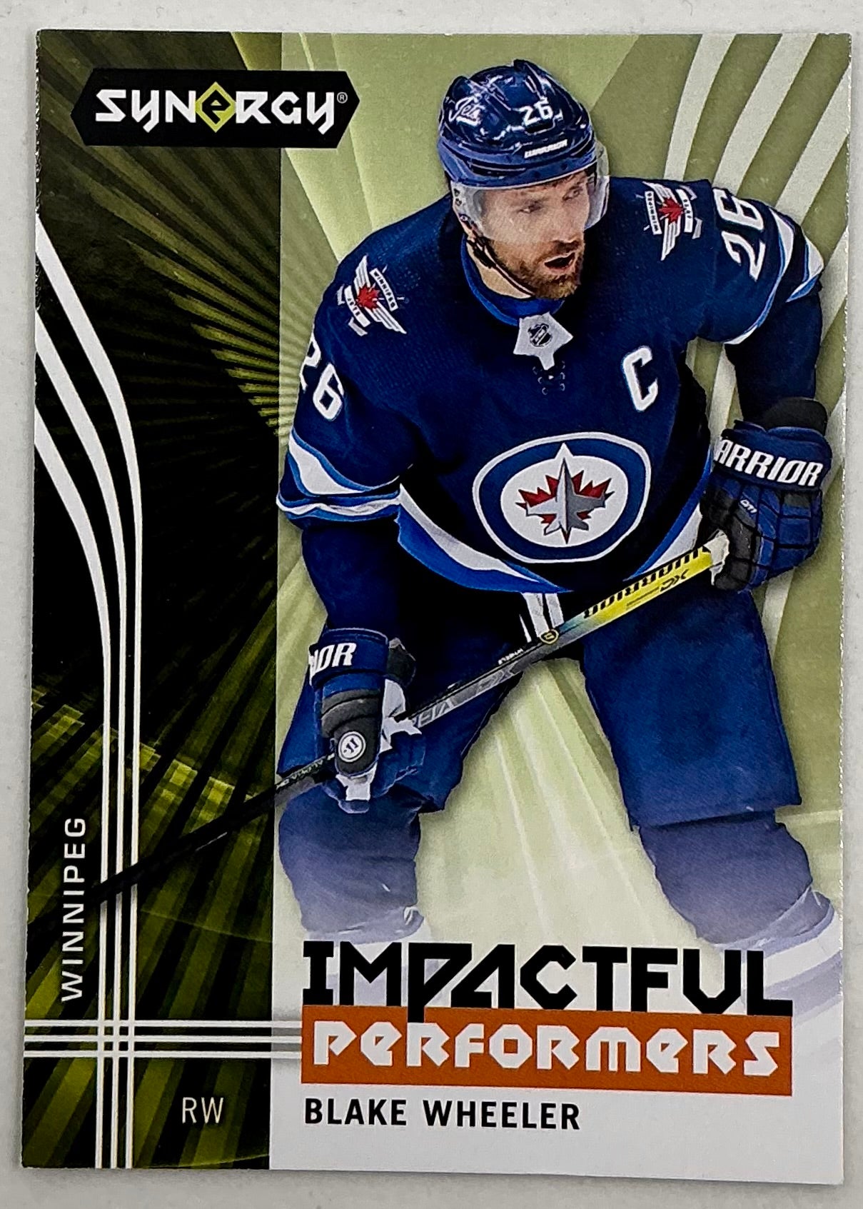 2019-2020 UD Impactful Performers Blake Wheeler #IP-19