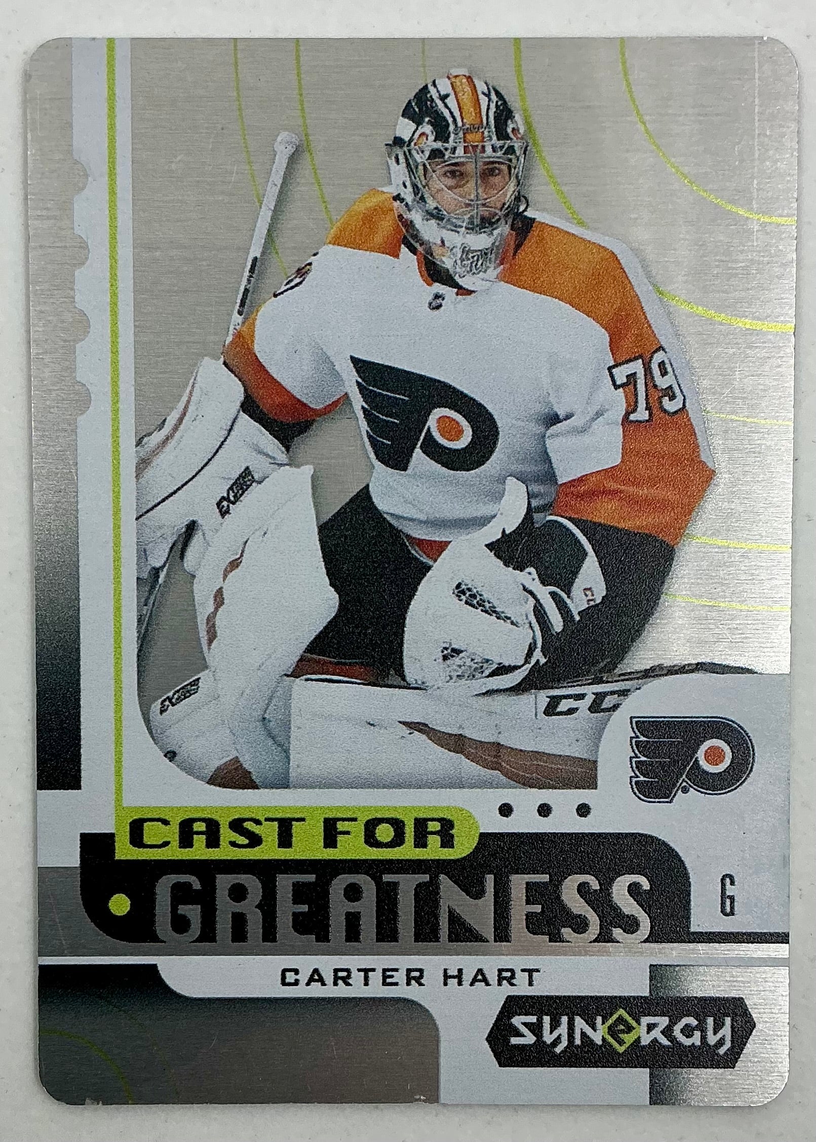 2019-2020 UD Synergy Cast for Greatness Carter Hart #CG-7