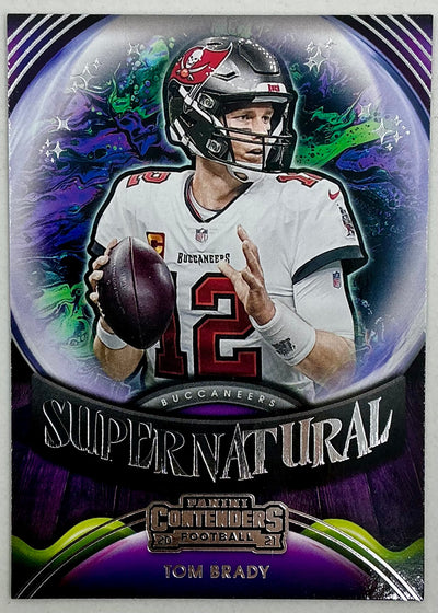 2021 Panini Contenders NFL Supernatural Tom Brady #SN-TBR