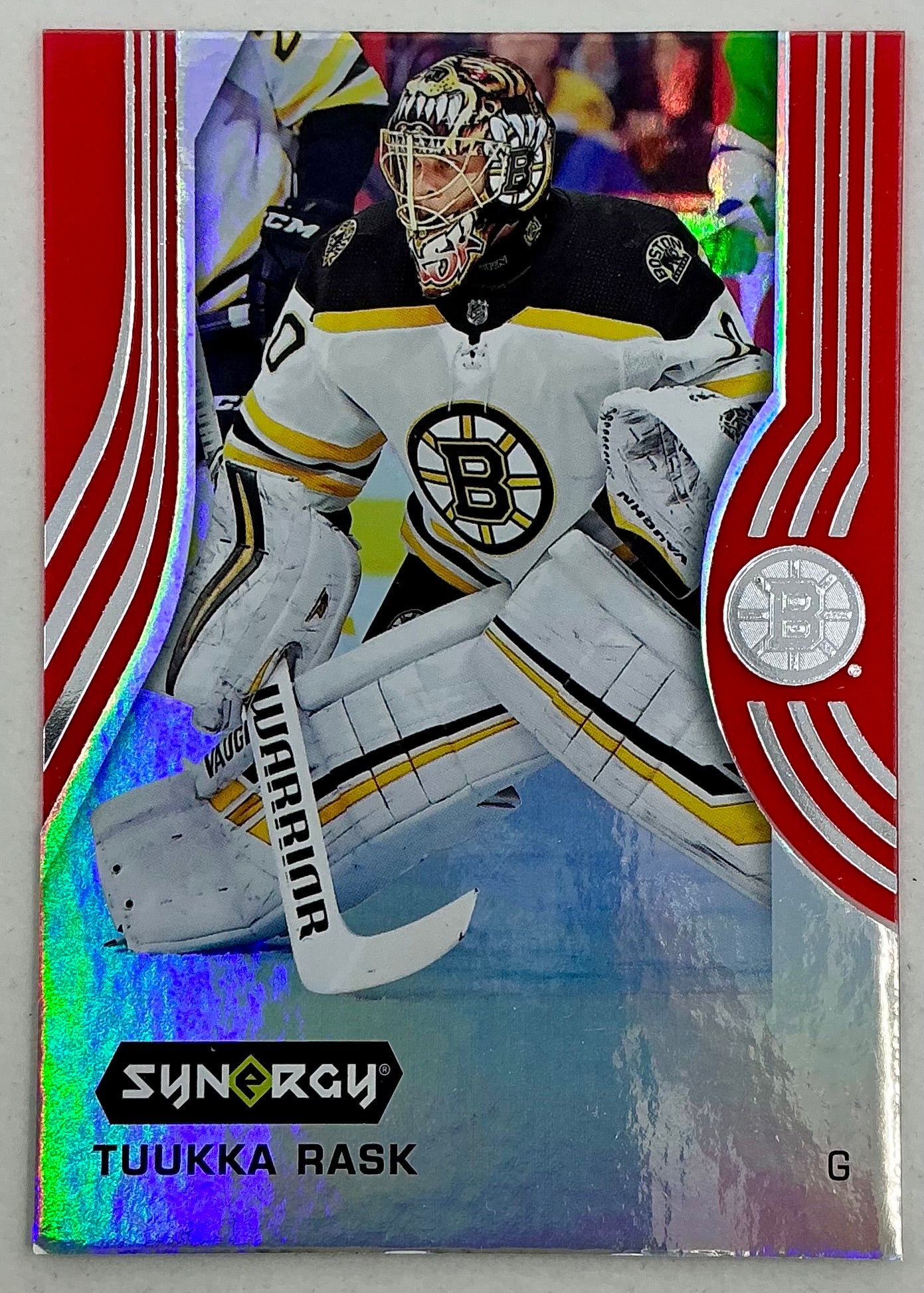 2019-2020 UD Synergy Parallel Tuukka Rask #2 [Red]