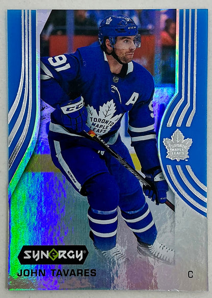 2019-2020 UD Synergy Parallel John Tavares #5 [Blue]