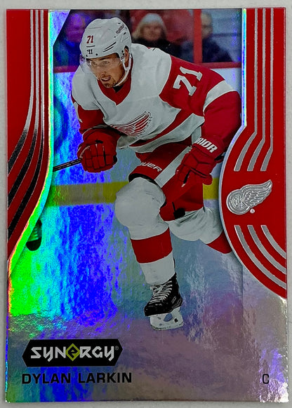 2019-2020 UD Synergy Parallel Dylan Larkin #11 [Red]