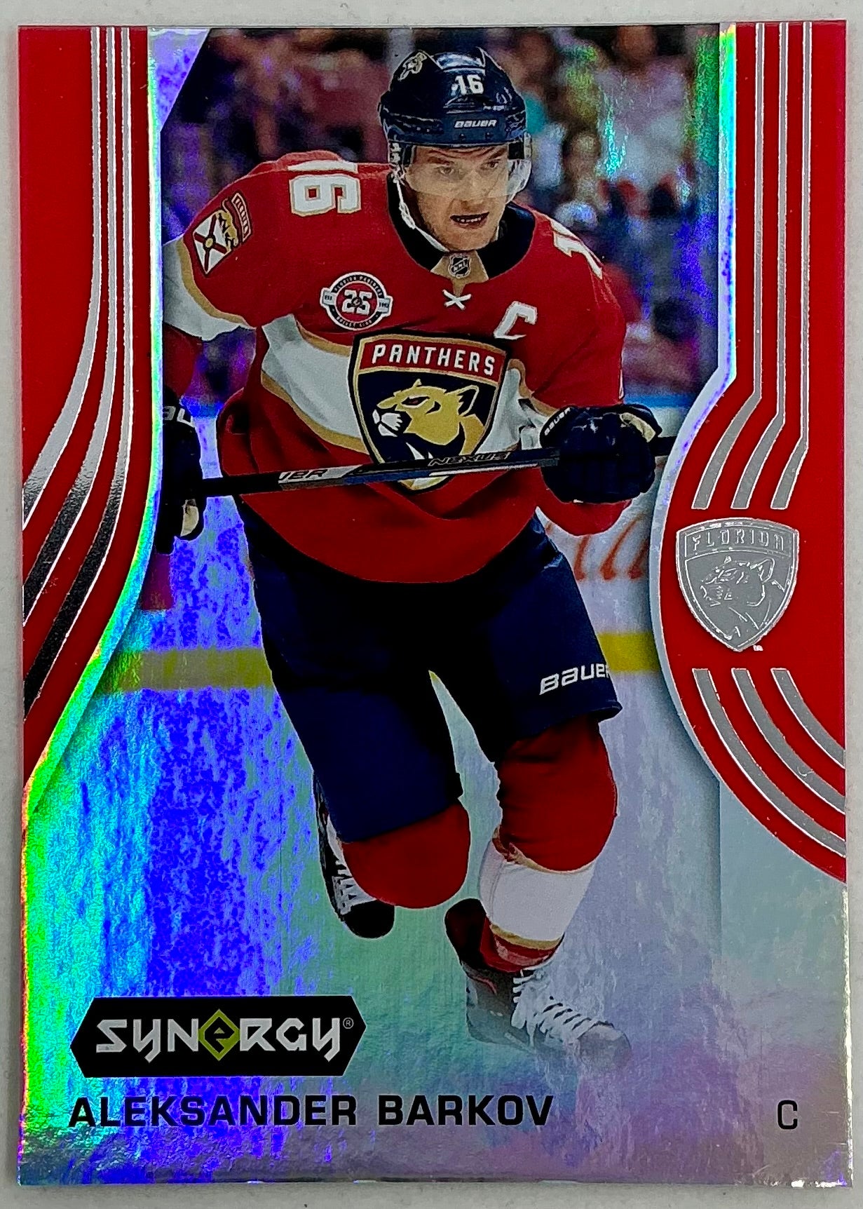 2019-2020 UD Synergy Parallel Aleksander Barkov #12 [Red] Bounty
