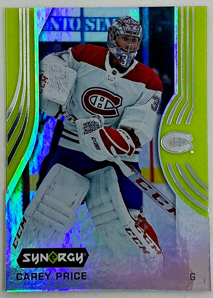 2019-2020 UD Synergy Parallel Carey Price #13 [Green]