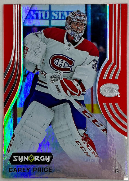 2019-2020 UD Synergy Parallel Carey Price #13 [Red]