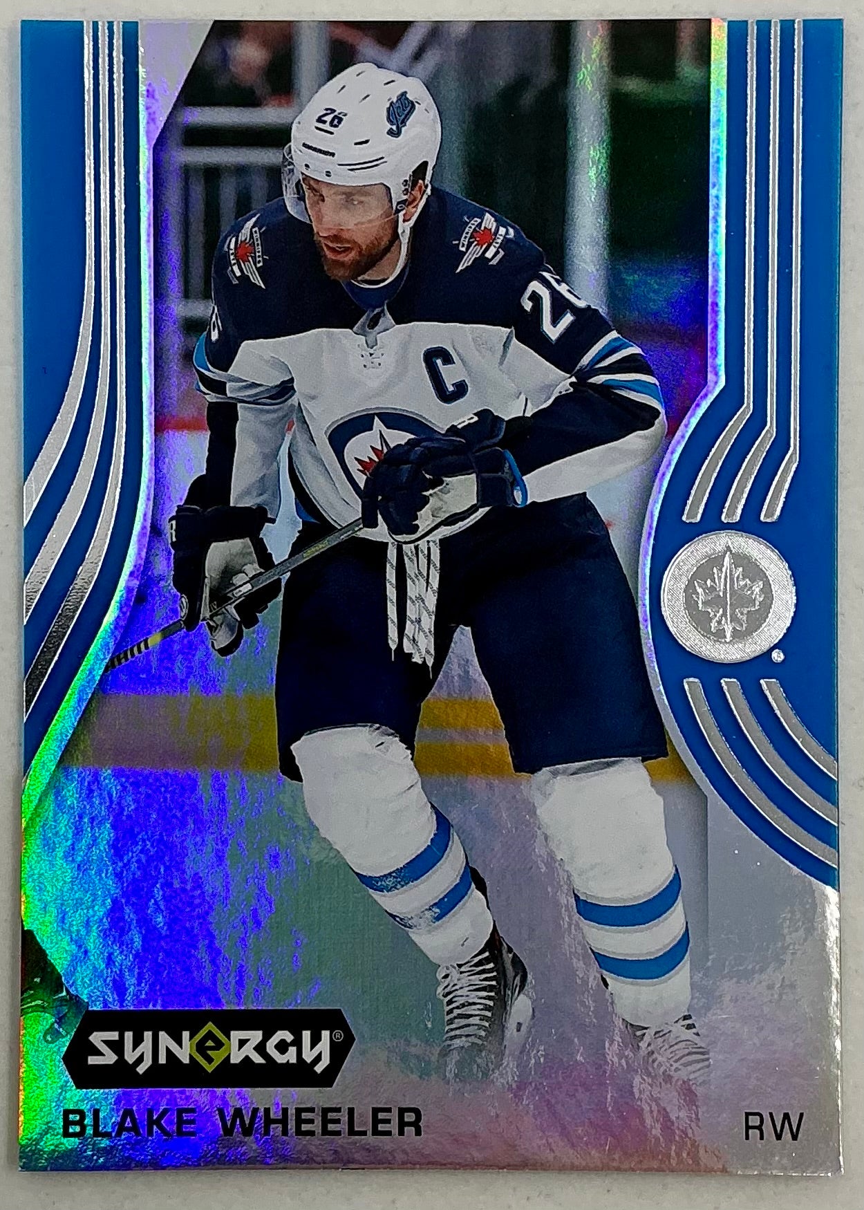 2019-2020 UD Synergy Parallel Blake Wheeler #21 [Blue]