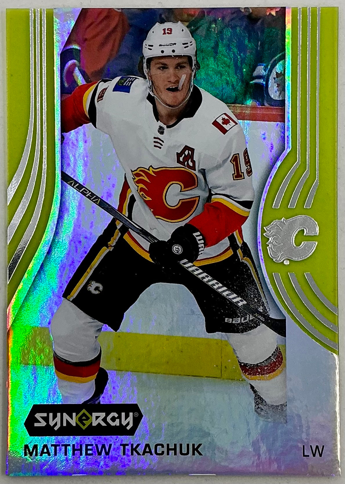 2019-2020 UD Synergy Parallel Matthew Tkachuk #24 [Green]