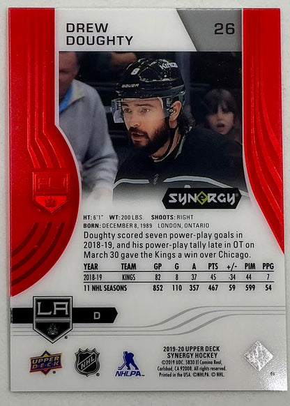 2019-2020 UD Synergy Parallel Drew Doughty #26 [Red]