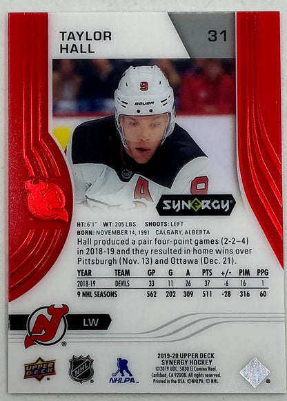 2019-2020 UD Synergy Parallel Taylor Hall #31 [Red]