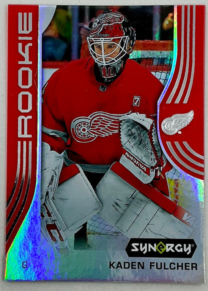 2019-2020 UD Synergy Parallel Rookie Kaden Fulcher #66 [Red] Bounty