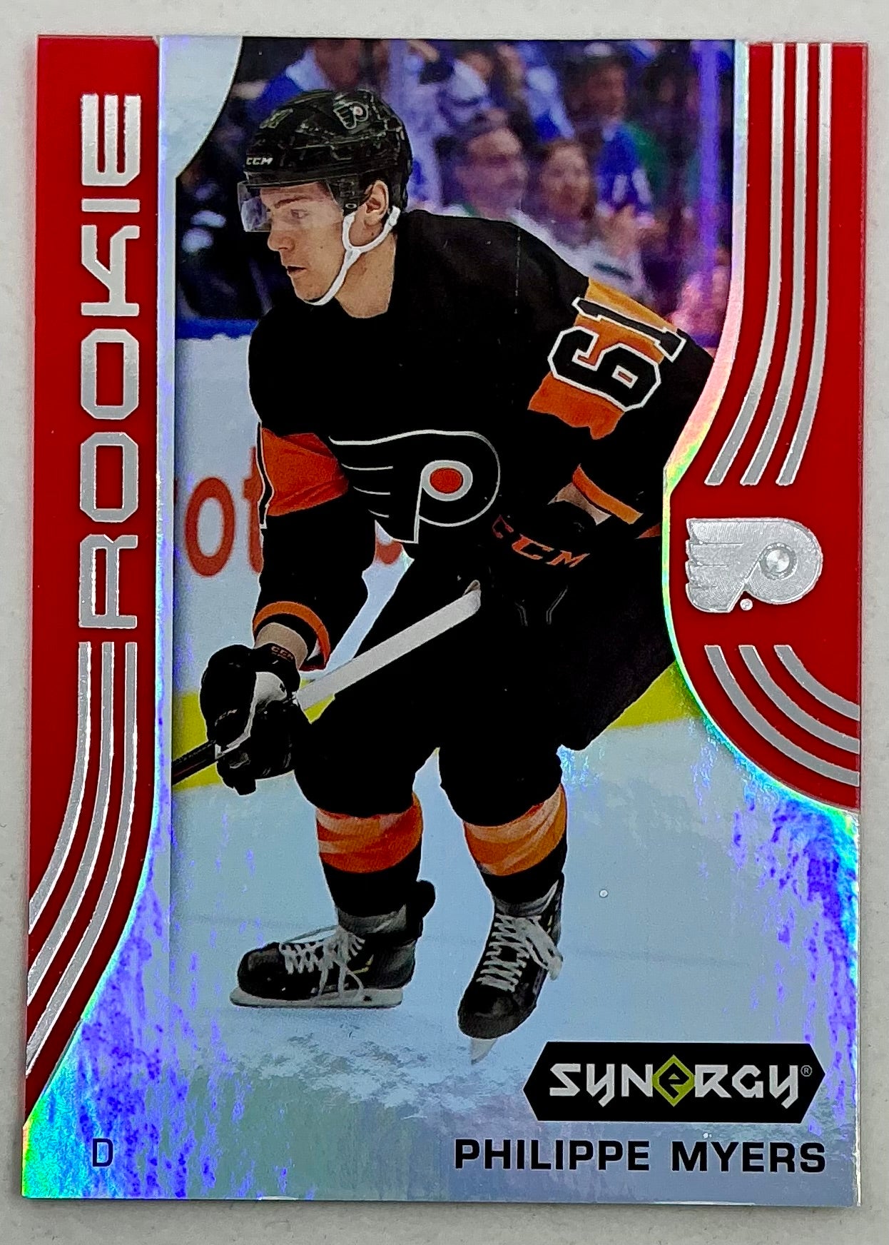 2019-2020 UD Synergy Parallel Rookie Philippe Myers #76 [Red]
