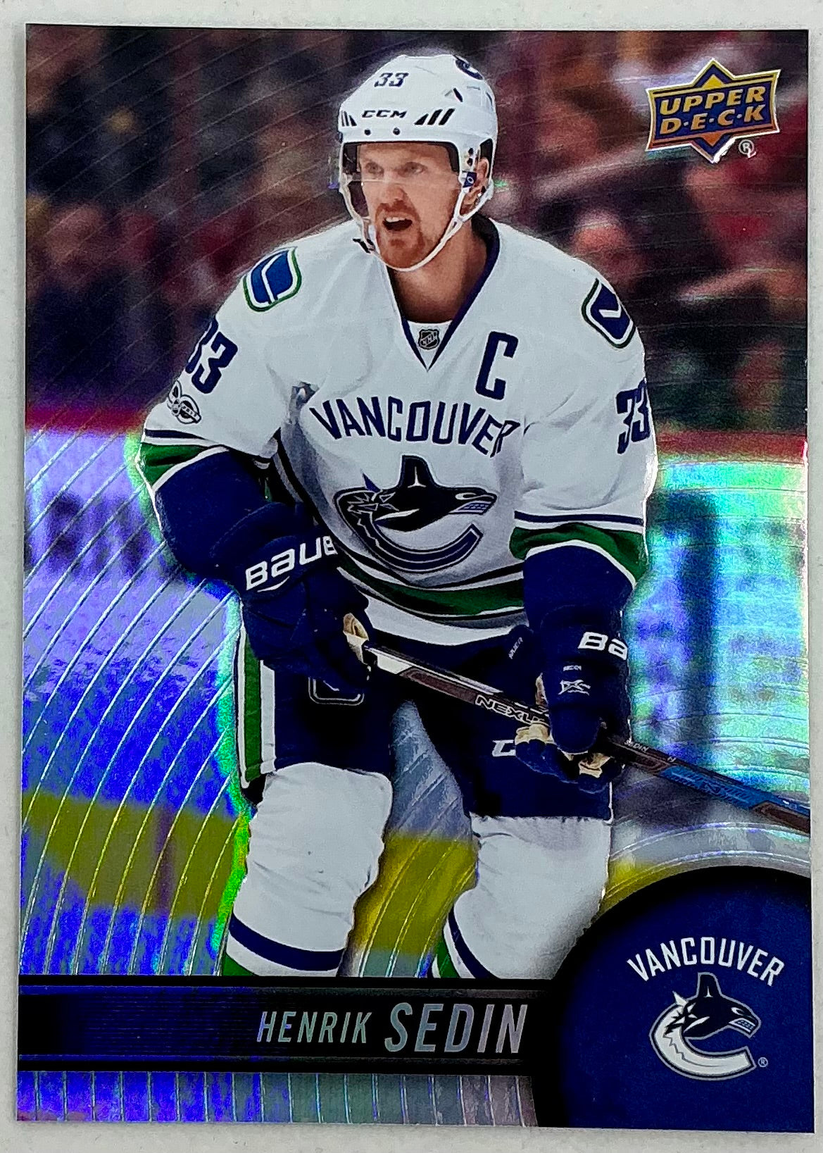 2017-2018 UD Tim Hortons Henrik Sedin #33