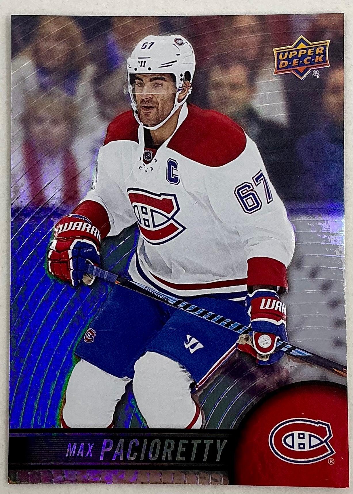 2017-2018 UD Tim Hortons Max Pacioretty #67