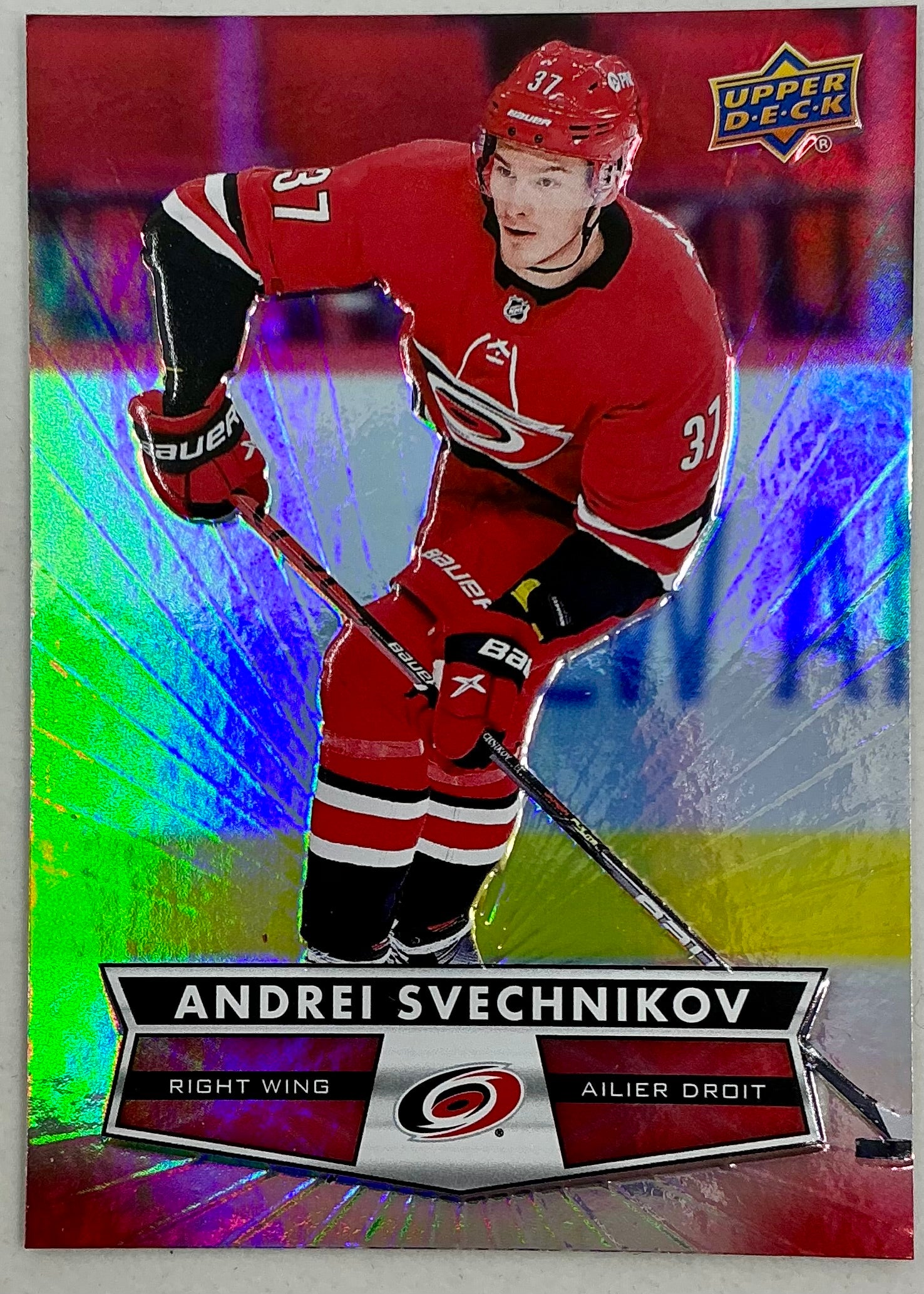 2021-2022 UD Tim Hortons Andrei Svechnikov #70