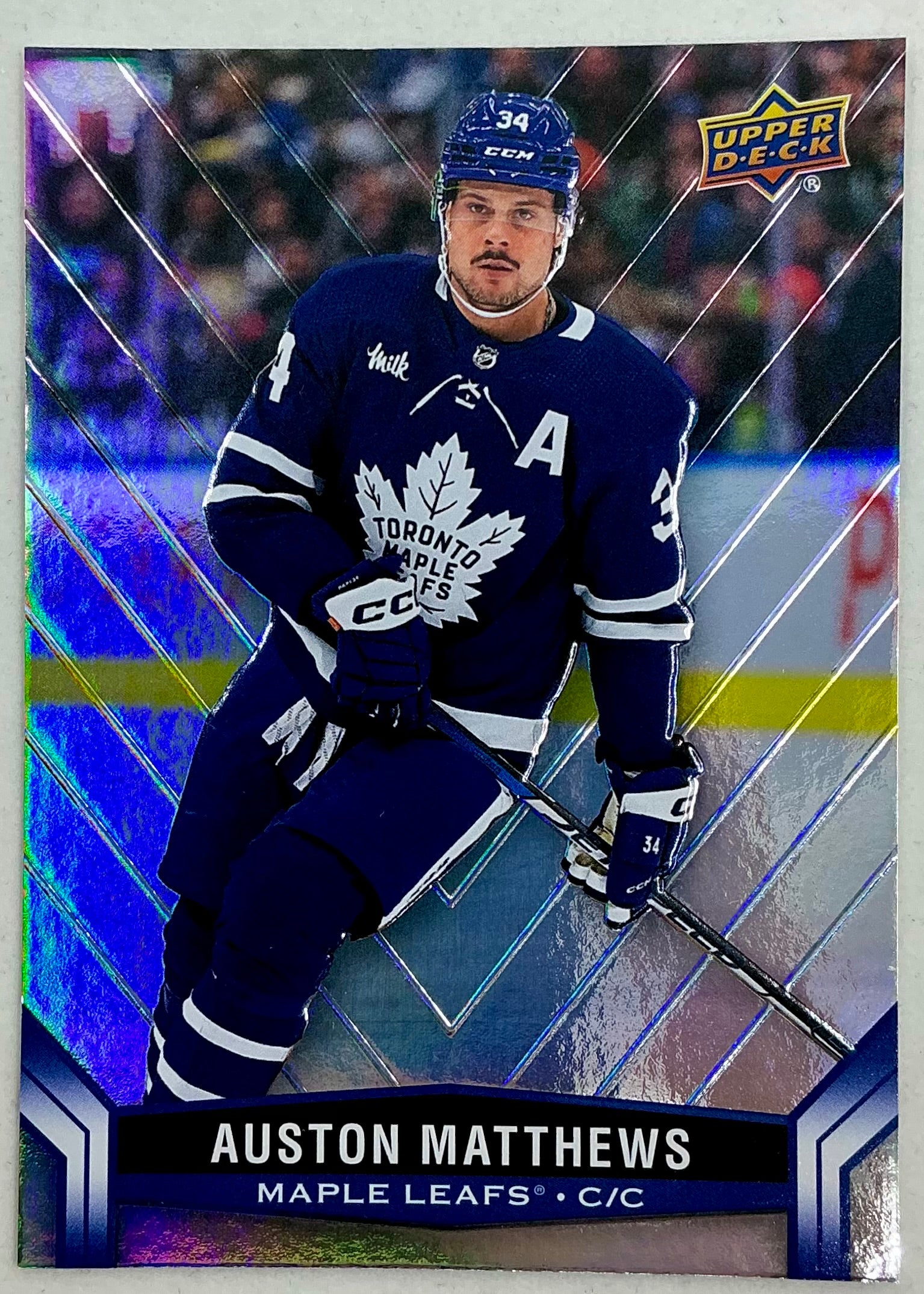 2023-2024 UD Tim Hortons Auston Matthews #34