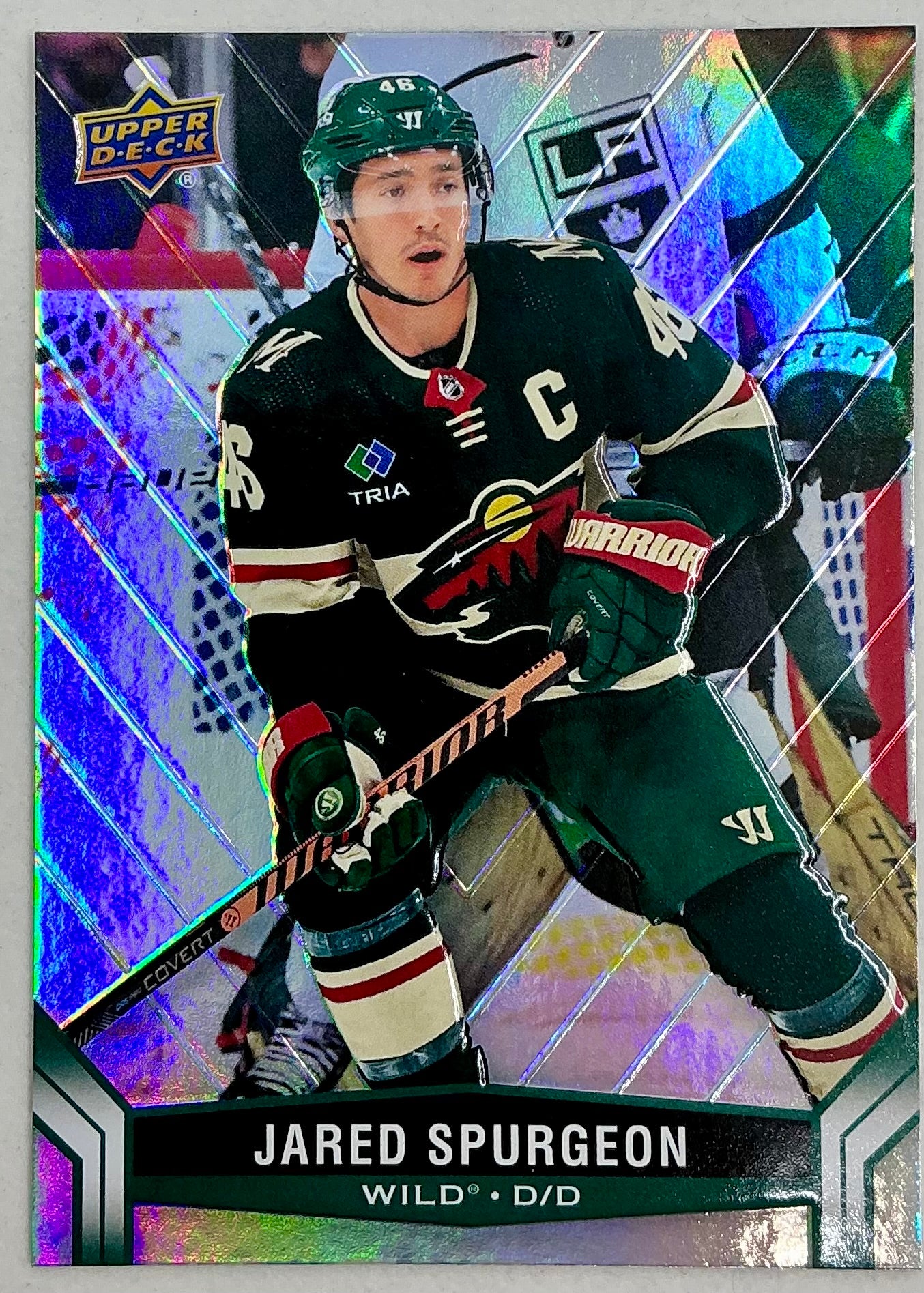 2023-2024 UD Tim Hortons Jared Spurgeon #46