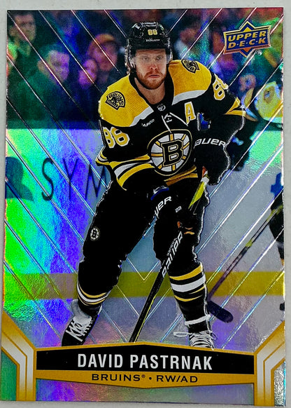 2023-2024 UD Tim Hortons David Pastrnak #119
