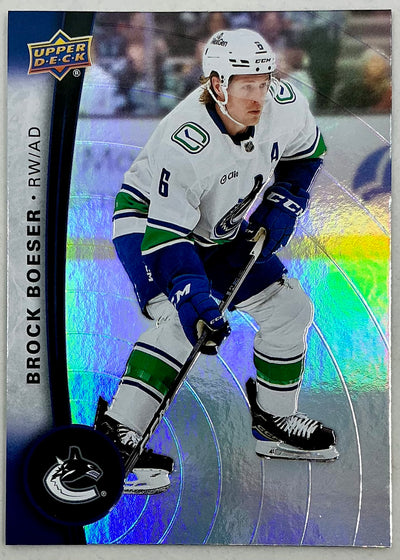 2025-2026 UD Tim Hortons Hockey Brock Boeser #6
