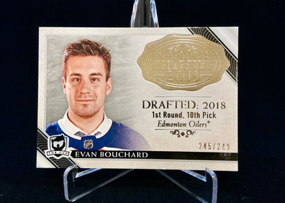 2018-2019 The Cup Rookie Class of 2019 Evan Bouchard /249
