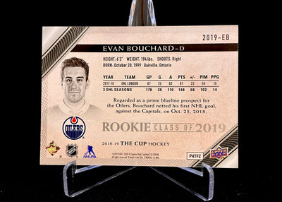 2018-2019 The Cup Rookie Class of 2019 Evan Bouchard /249