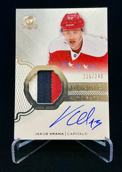 2016-2017 The Cup Rookie Auto Patch Jakub Vrana #131 /249