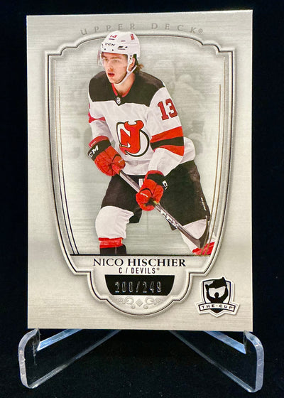 2018-2019 The Cup Nico Hischier Base Set #34 /249