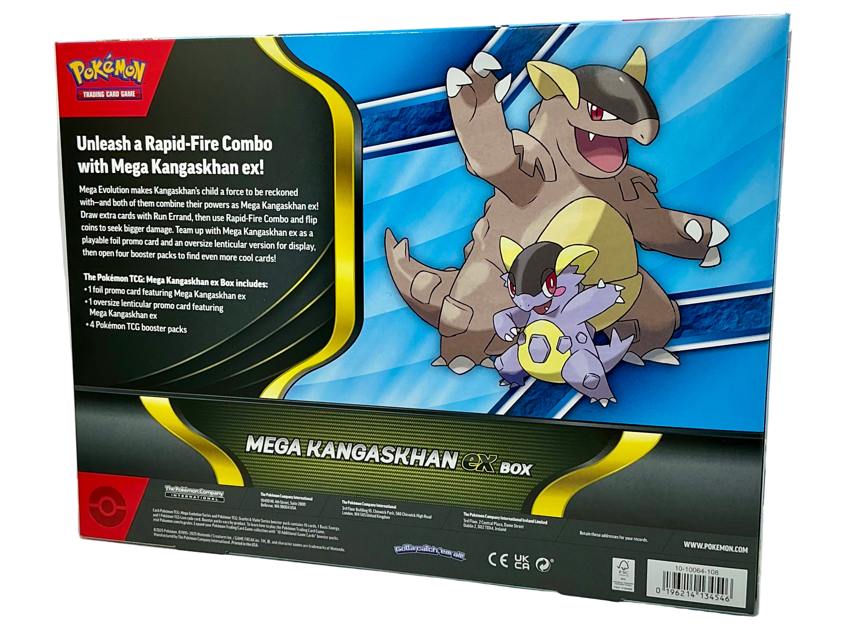 Pokémon TCG: Mega Kangaskhan EX Box