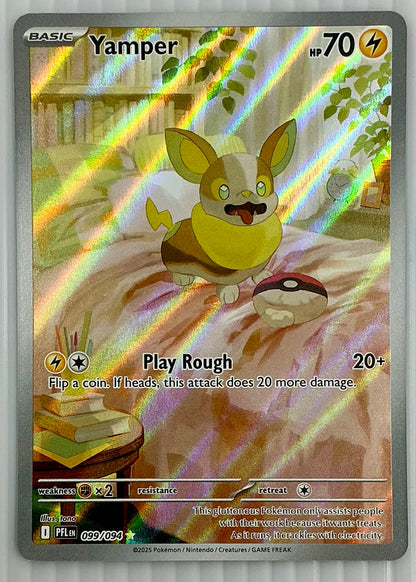 Yamper 099/094 (Illustration Rare)- Phantasmal Flames