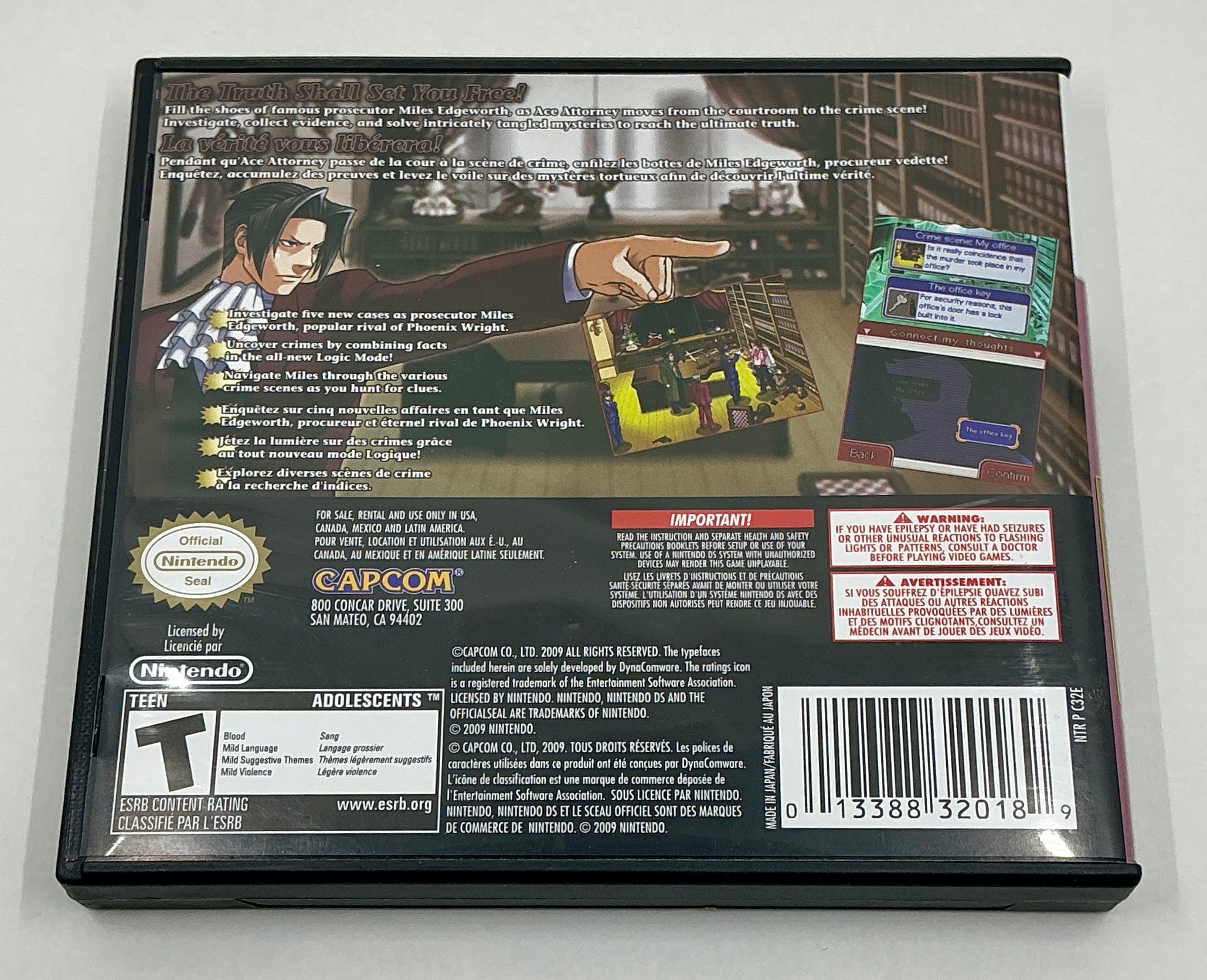 Ace Attorney Investigations: Miles Edgeworth