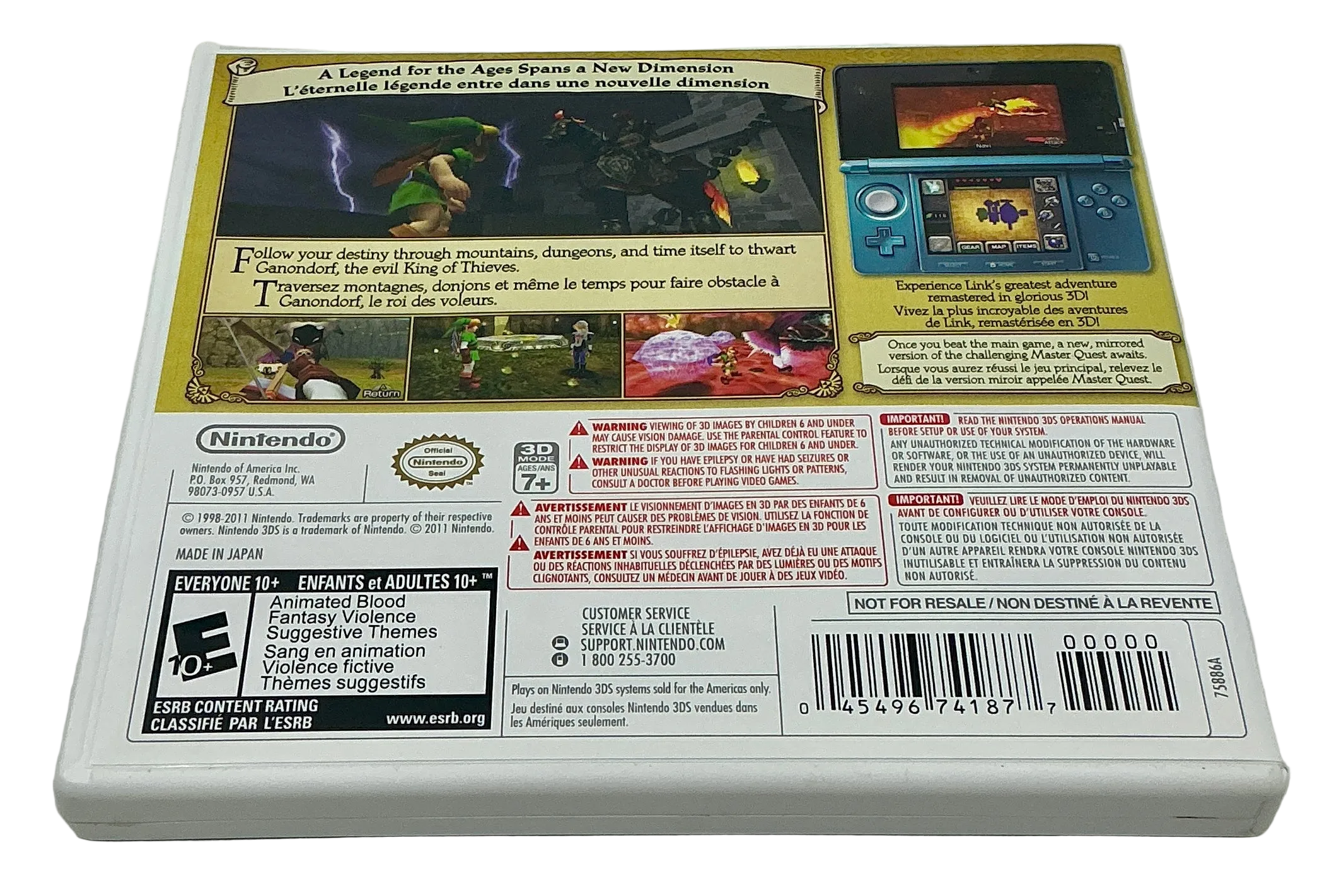 The Legend of Zelda: Ocarina of Time 3D