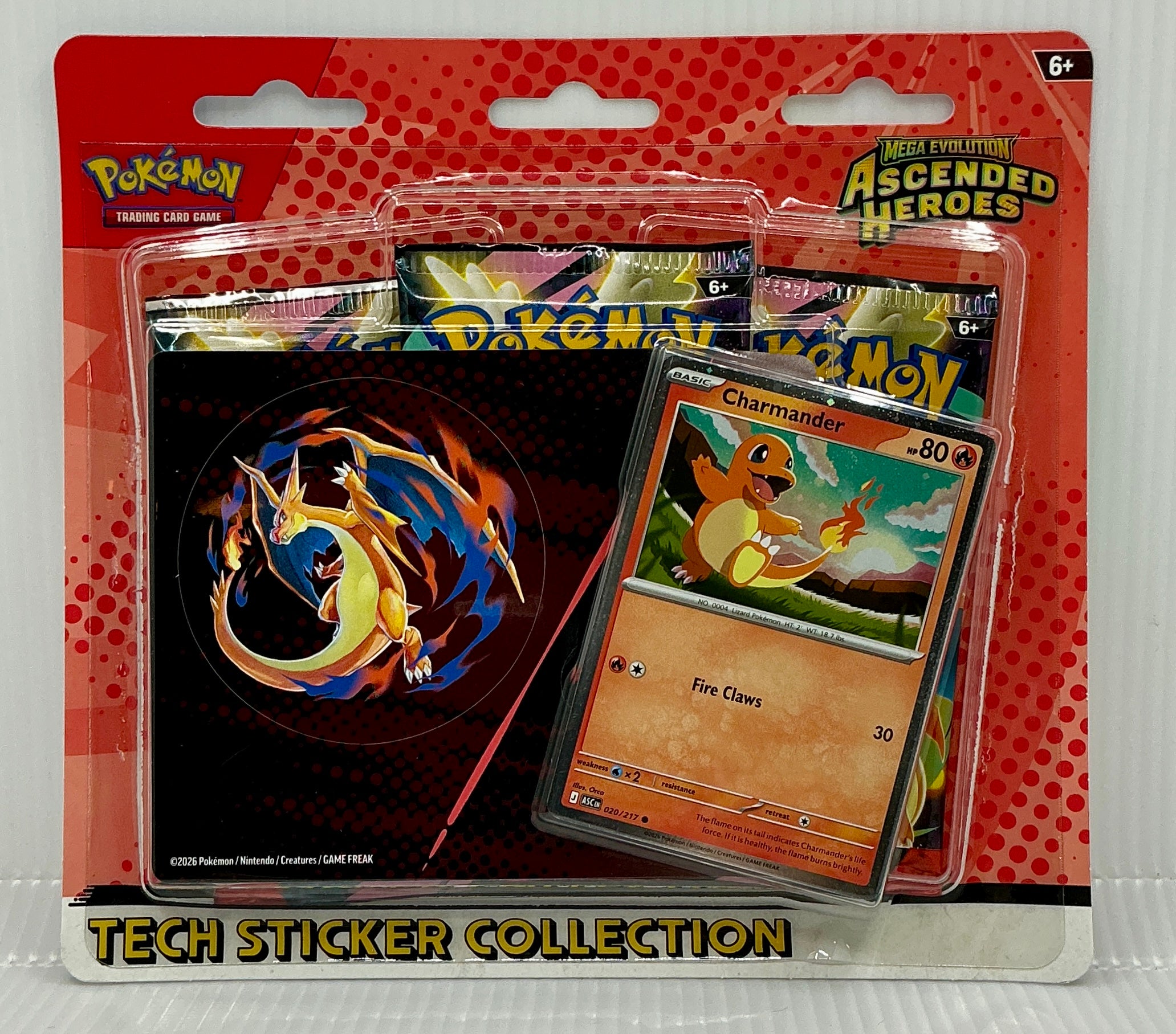 Pokémon TCG: Mega Evolution - Ascended Heroes Tech Sticker Pack
