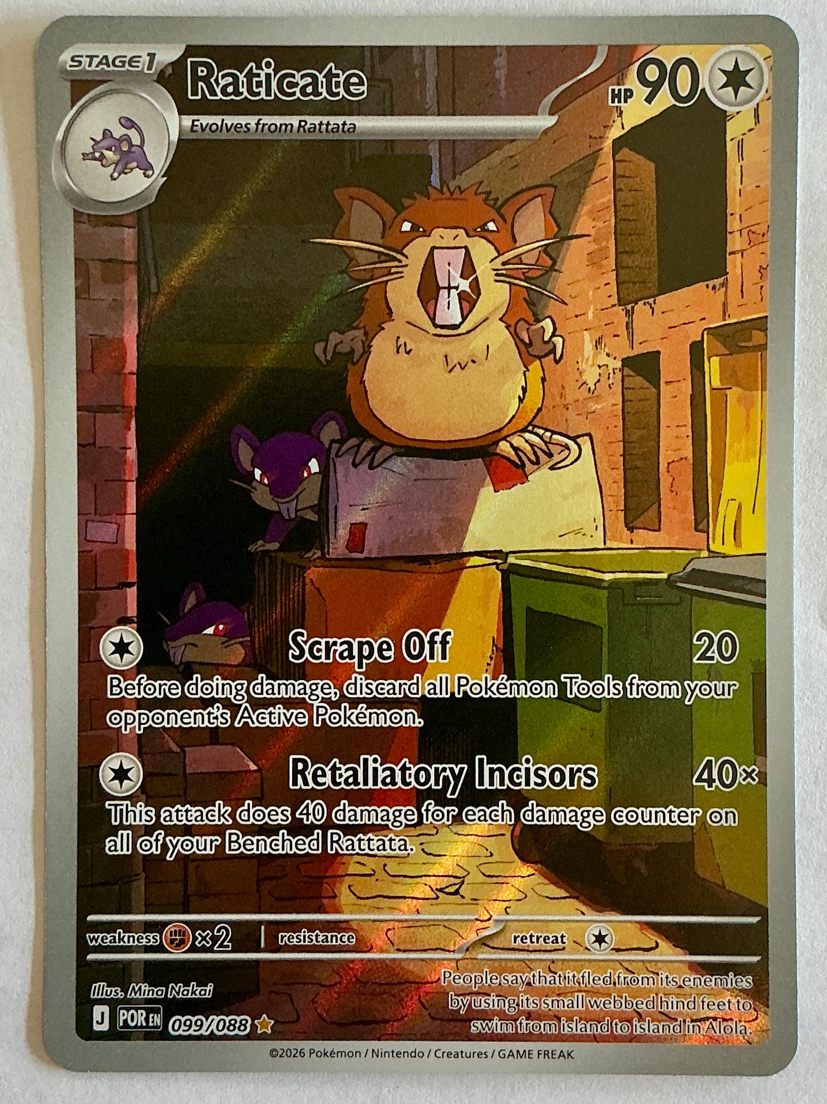 Raticate 099/088 - Perfect Order